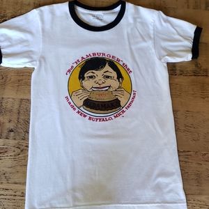 Men's hamburger t-shirt